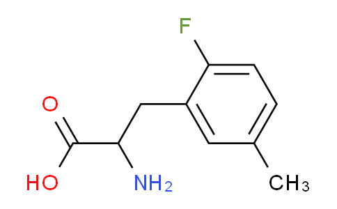 CAS No. 1043500-50-0, 2-Amino-3-(2-fluoro-5-methylphenyl)propanoic acid