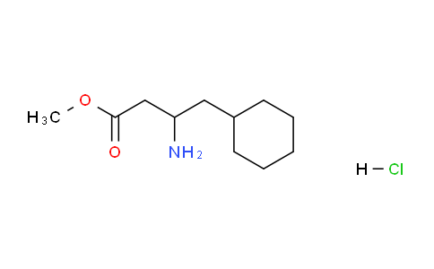 CAS No. 1172415-72-3, Methyl 3-Amino-4-cyclohexylbutanoate hydrochloride