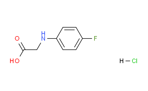 CAS No. 185994-15-4, 2-((4-Fluorophenyl)amino)acetic acid hydrochloride