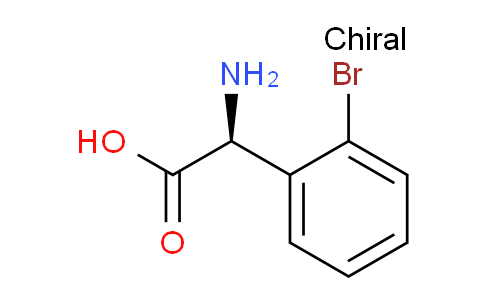 CAS No. 339274-34-9, (S)-2-Amino-2-(2-bromophenyl)acetic acid