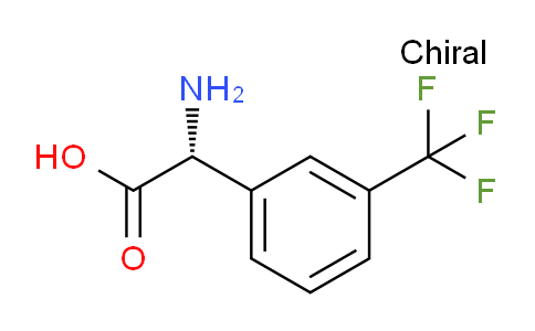 CAS No. 1228548-29-5, (R)-2-Amino-2-(3-(trifluoromethyl)phenyl)acetic acid