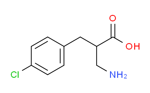 CAS No. 791615-75-3, 3-amino-2-(4-chlorobenzyl)propanoic acid