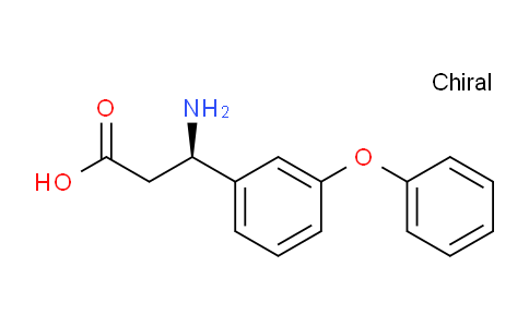 CAS No. 715653-77-3, (R)-3-Amino-3-(3-phenoxyphenyl)propanoic acid