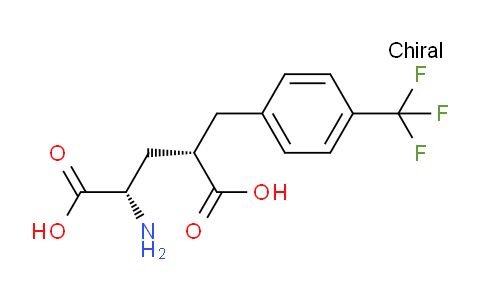 CAS No. 207508-60-9, (2S,4S)-2-Amino-4-(4-(trifluoromethyl)benzyl)pentanedioic acid