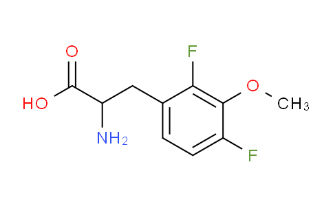CAS No. 1259975-67-1, 2-Amino-3-(2,4-difluoro-3-methoxyphenyl)propanoic acid