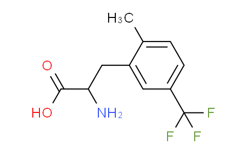 CAS No. 1259994-92-7, 2-Amino-3-(2-methyl-5-(trifluoromethyl)phenyl)propanoic acid