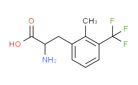 CAS No. 1260004-91-8, 2-Amino-3-(2-methyl-3-(trifluoromethyl)phenyl)propanoic acid