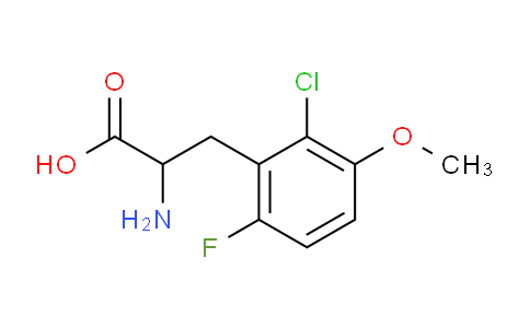 CAS No. 1256482-61-7, 2-Amino-3-(2-chloro-6-fluoro-3-methoxyphenyl)propanoic acid