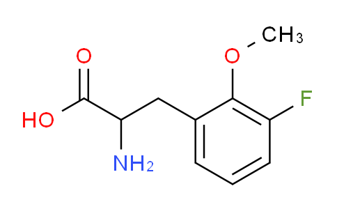 CAS No. 1256482-65-1, 2-Amino-3-(3-fluoro-2-methoxyphenyl)propanoic acid