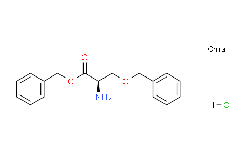 CAS No. 1279028-21-5, (R)-Benzyl 2-amino-3-(benzyloxy)propanoate hydrochloride