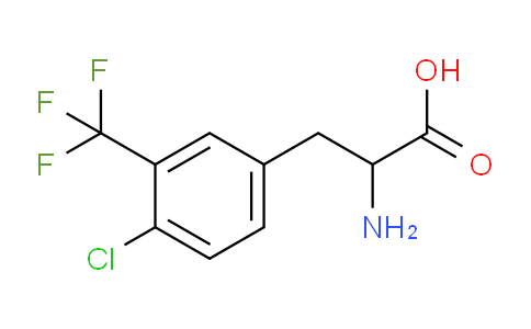 CAS No. 63687-03-6, 4-Chloro-3-(trifluoromethyl)-DL-phenylalanine