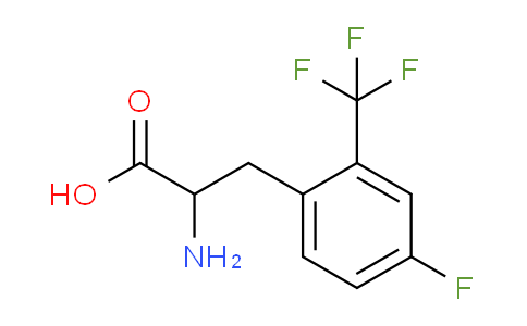 CAS No. 1259997-93-7, 2-Amino-3-(4-fluoro-2-(trifluoromethyl)phenyl)propanoic acid