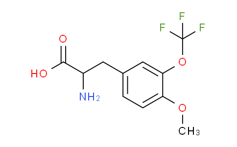 CAS No. 1259979-50-4, 2-Amino-3-(4-methoxy-3-(trifluoromethoxy)phenyl)propanoic acid