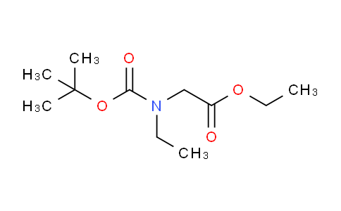 CAS No. 222641-11-4, Ethyl 2-((tert-butoxycarbonyl)(ethyl)amino)acetate