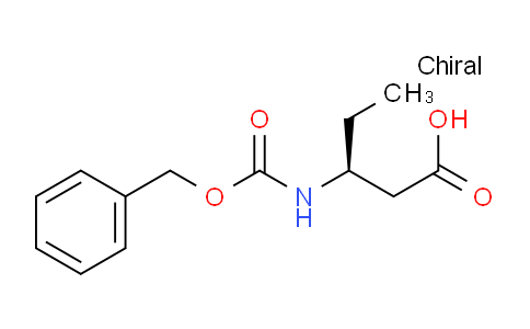 CAS No. 271600-24-9, (S)-3-(((Benzyloxy)carbonyl)amino)pentanoic acid
