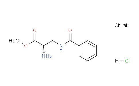 CAS No. 264275-33-4, (S)-Methyl 2-amino-3-benzamidopropanoate Hydrochloride