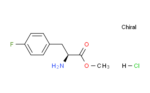 CAS No. 64231-55-6, 4-Fluoro-L-phenylalanine methyl ester, HCl