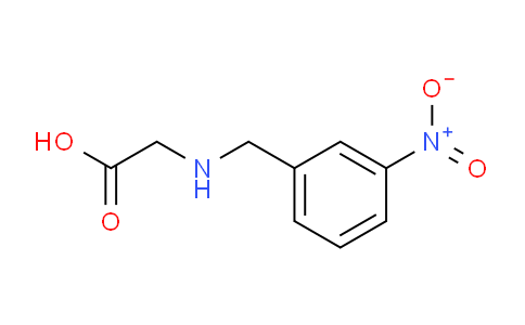 CAS No. 72761-92-3, (3-Nitro-benzylamino)-acetic acid