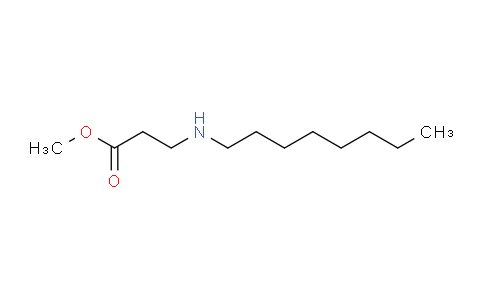 CAS No. 24546-11-0, Methyl 3-(octylamino)propanoate