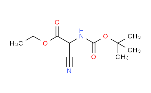 CAS No. 865370-16-7, N-Bocamino-cyano-acetic acid ethyl ester