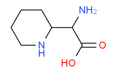 CAS No. 183859-35-0, 2-Amino-2-(piperidin-2-yl)acetic acid