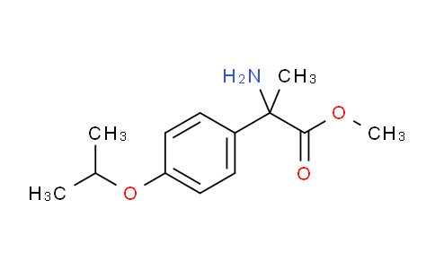 CAS No. 1183295-64-8, Methyl 2-amino-2-(4-isopropoxyphenyl)propanoate