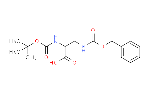 CAS No. 120709-59-3, 3-(((Benzyloxy)carbonyl)amino)-2-((tert-butoxycarbonyl)amino)propanoic acid