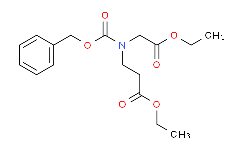 CAS No. 51814-17-6, Ethyl 3-(((benzyloxy)carbonyl)-(2-ethoxy-2-oxoethyl)amino)propanoate