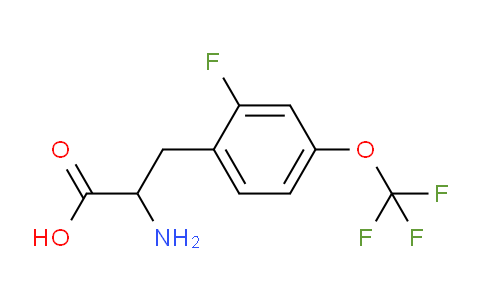 CAS No. 1391008-15-3, 2-Amino-3-(2-fluoro-4-(trifluoromethoxy)phenyl)propanoic acid