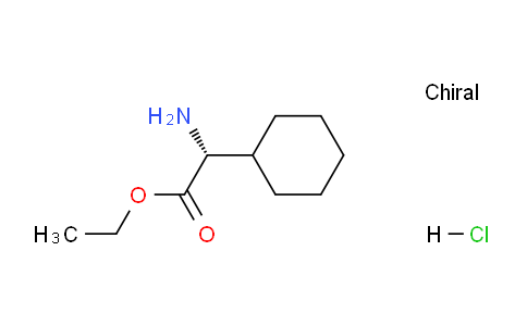 CAS No. 35051-64-0, (R)-Ethyl 2-amino-2-cyclohexylacetate hydrochloride