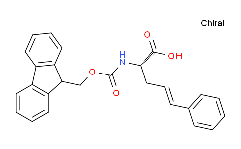 CAS No. 159610-82-9, (S,E)-2-((((9H-Fluoren-9-yl)methoxy)carbonyl)amino)-5-phenylpent-4-enoic acid