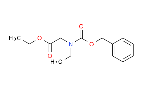 CAS No. 71931-17-4, Ethyl 2-(((benzyloxy)carbonyl)(ethyl)amino)acetate