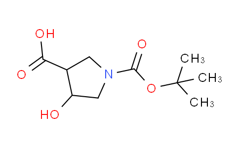 MC703569 | 1369237-37-5 | 1-(tert-Butoxycarbonyl)-4-hydroxypyrrolidine-3-carboxylic acid