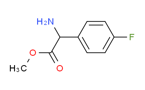 CAS No. 42718-13-8, Methyl 2-amino-2-(4-fluorophenyl)acetate