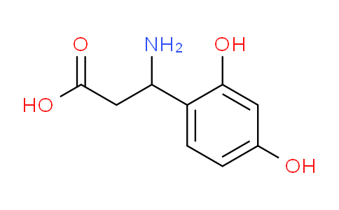 CAS No. 682804-10-0, 3-Amino-3-(2,4-dihydroxyphenyl)propanoic Acid