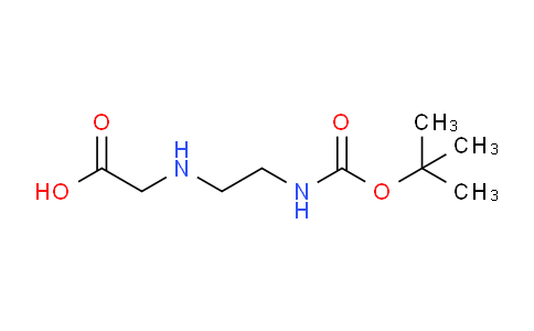 CAS No. 90495-99-1, 2-[[2-(Boc-amino)ethyl]amino]acetic Acid