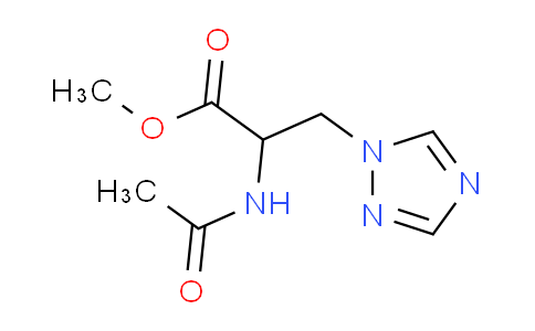 CAS No. 1487253-41-7, Methyl 2-Acetamido-3-(1,2,4-triazol-1-yl)propanoate