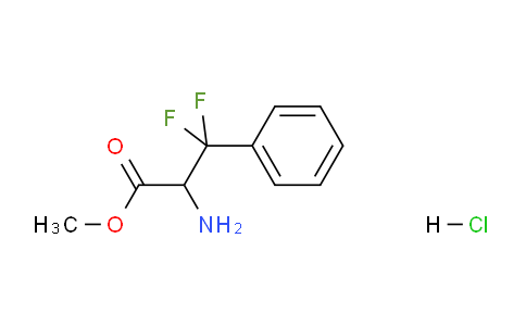 CAS No. 75149-43-8, Methyl 2-Amino-3,3-difluoro-3-phenylpropionate Hydrochloride