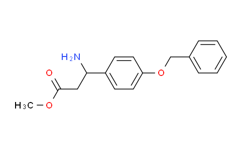 MC703603 | 752966-27-1 | Methyl 3-Amino-3-[4-(phenylmethoxy)phenyl]propionate