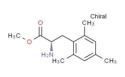 CAS No. 1213452-83-5, (S)-Methyl 2-amino-3-mesitylpropanoate