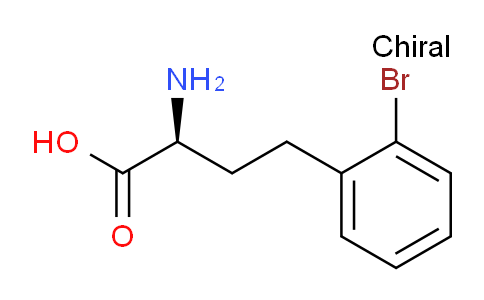CAS No. 1260606-43-6, (2S)-2-amino-4-(2-bromophenyl)butanoic acid
