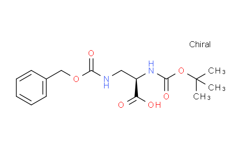 CAS No. 81306-93-6, N-[(1,1-Dimethylethoxy)carbonyl]-3-[[(phenylmethoxy)carbonyl]amino]-D-alanine