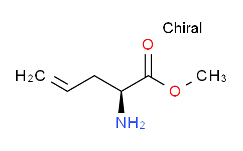 CAS No. 50299-15-5, (S)-2-Amino-pent-4-enoic acid methyl ester