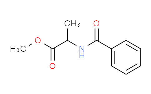 CAS No. 38767-73-6, N-Benzoyl-DL-alanine methyl ester