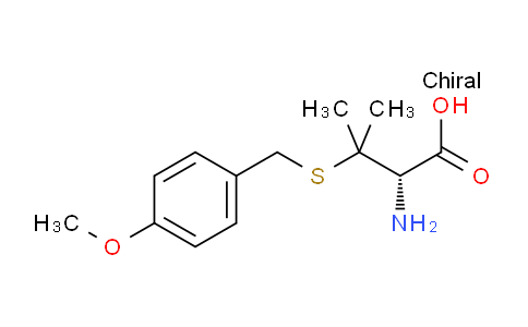 CAS No. 53599-14-7, (2S)-2-amino-3-[(4-methoxyphenyl)methylsulfanyl]-3-methylbutanoic acid
