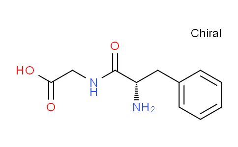 CAS No. 721-90-4, 2-[[(2S)-2-amino-3-phenylpropanoyl]amino]acetic acid
