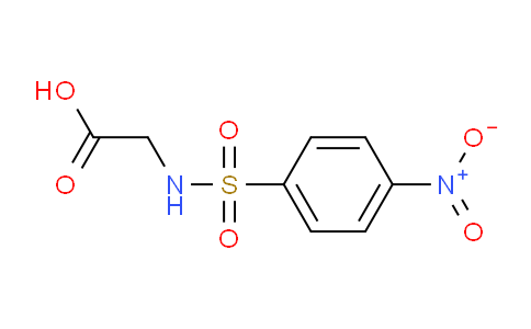 CAS No. 15054-44-1, ([(4-Nitrophenyl)sulfonyl]amino)acetic acid
