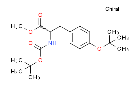 CAS No. 30845-22-8, methyl (2S)-2-{[(tert-butoxy)carbonyl]amino}-3-[4-(tert-butoxy)phenyl]propanoate