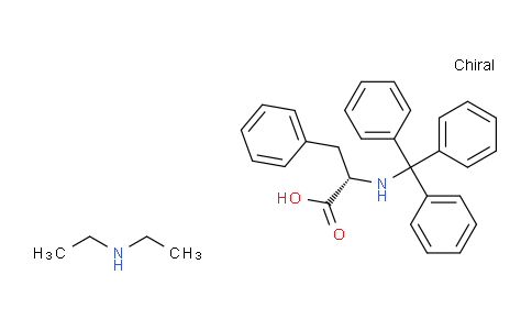 CAS No. 3226-92-4, diethylamine trityl-L-phenylalaninate