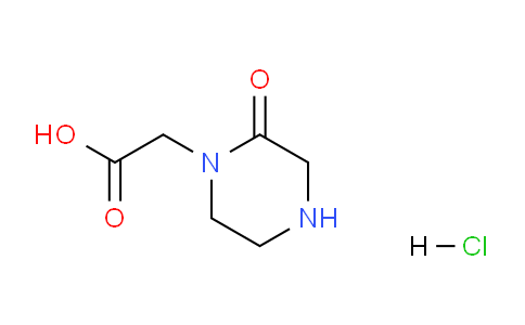 CAS No. 32705-76-3, 2-Oxo-1-piperazineacetic acid HCl